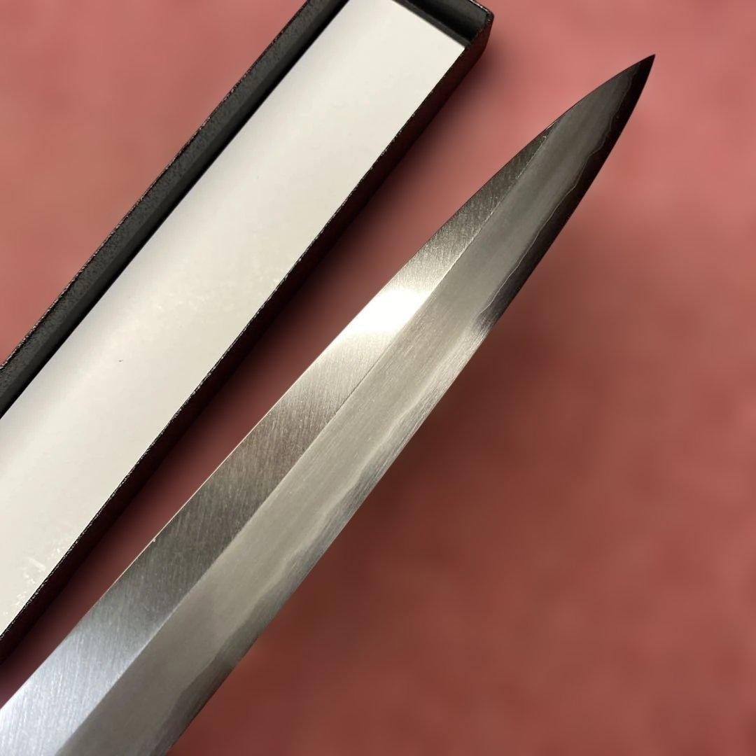 銀三　柳刃包丁　300㎜ 尺0寸