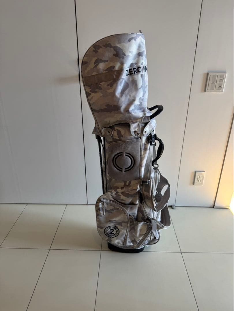 ZERO HALLIBURTON 迷彩 キャディバッグ