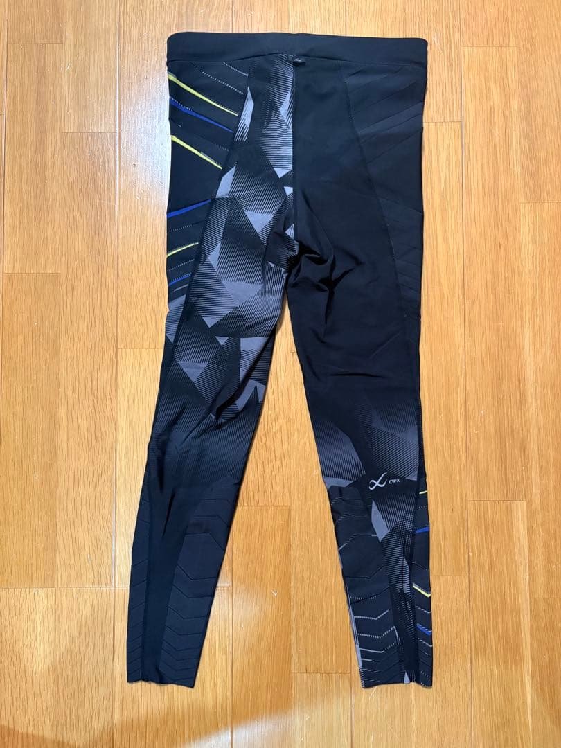 CW-Xメンズ ロング丈 スピードモデル HPO699スポーツタイツ　メンズM