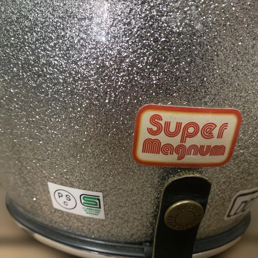 TT &co Super Magnum ギラギラ　ラメヘルメット　ハーレー