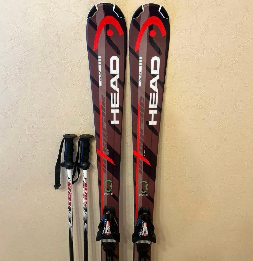 ◾️カービングスキーセット　スキー板163㎝　ブーツ27㎝　男性用　メンズ用