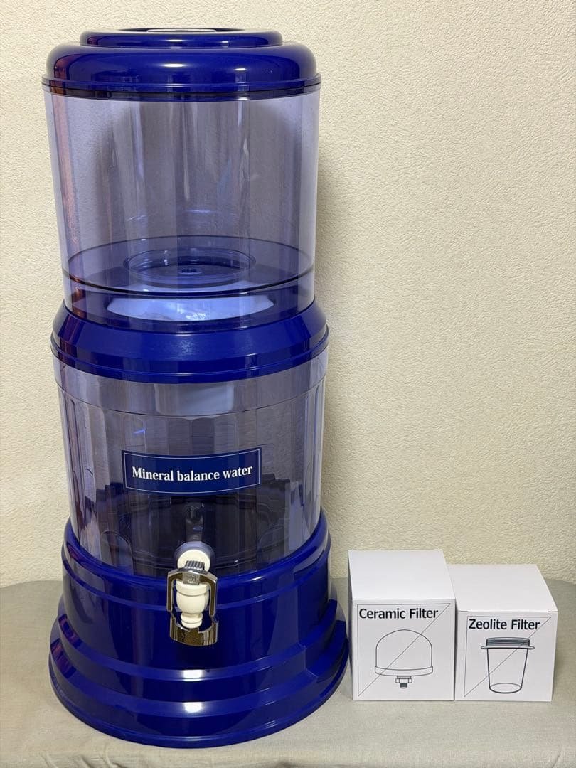 エコウォーター【ゼオライトフィルター、セラミックフィルター共に新品】