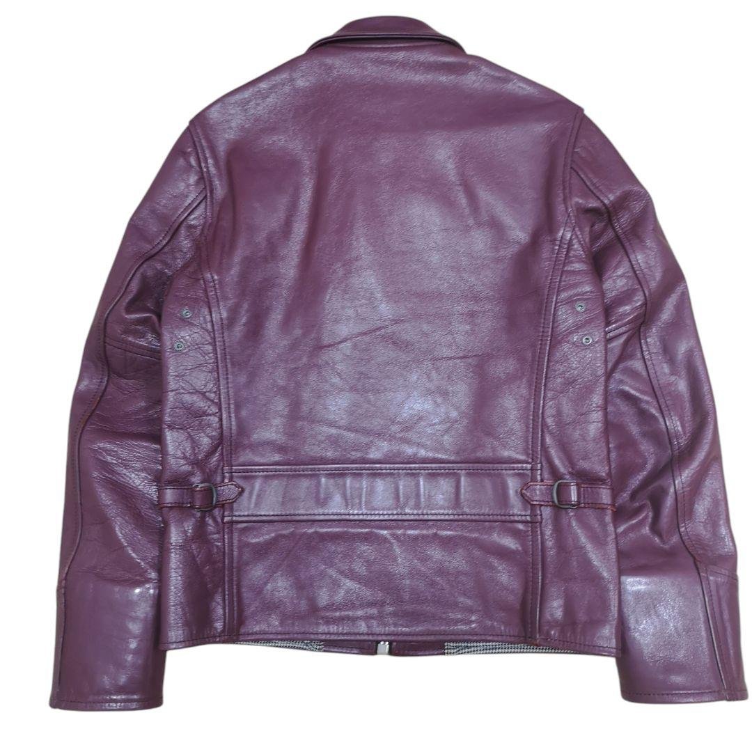 アディクトクローズ　ライダースジャケット　ホースハイド　34　男女兼用