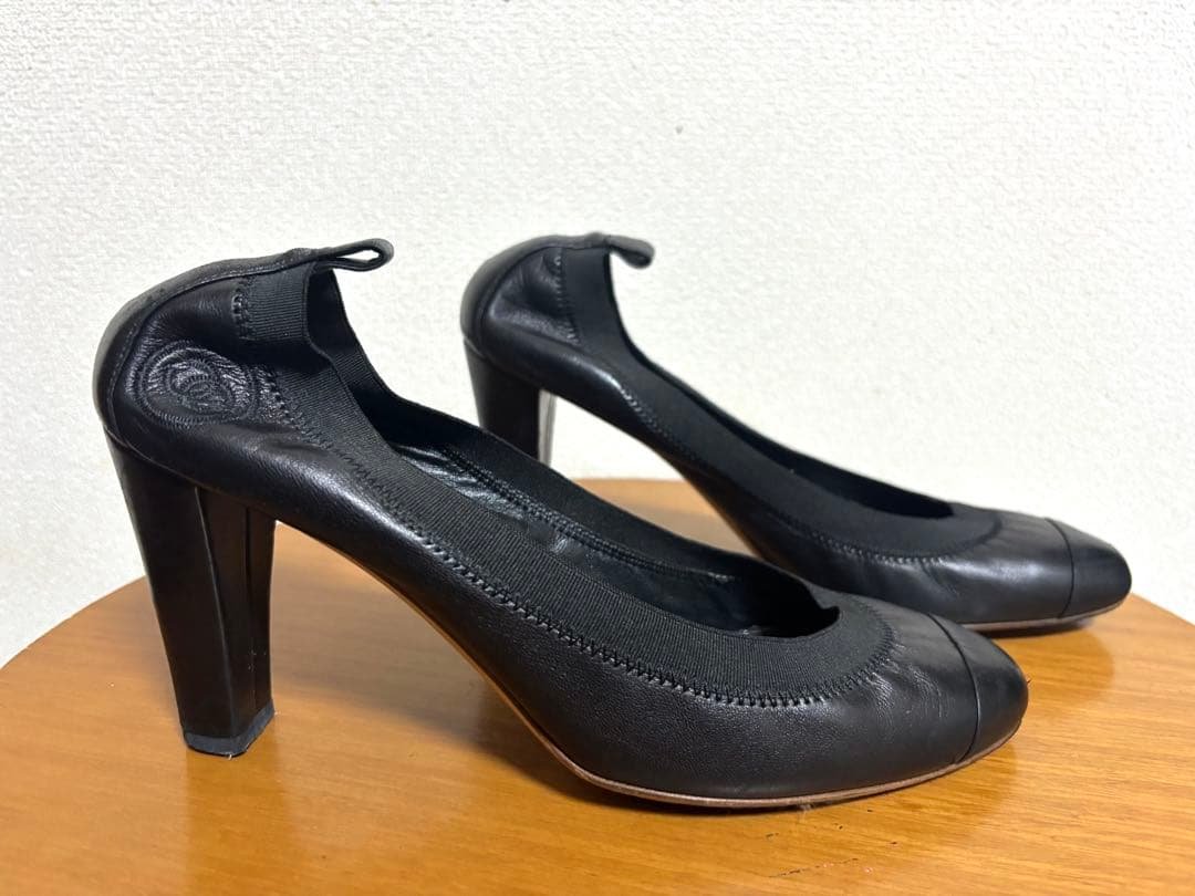 CHANEL シャネル 39 1/2 パンプス サンダル