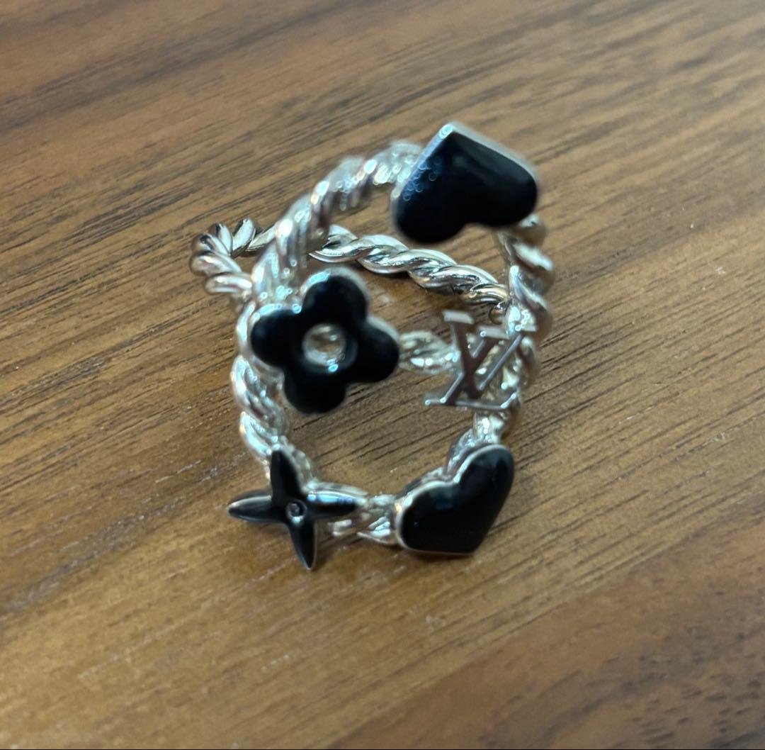 ◾️ルイヴィトン バーグ スウィート モノグラム リング 指輪15-16号 美品