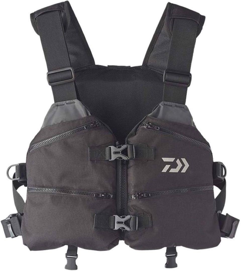 ダイワ(DAIWA) フィッシングベスト タクティカル ゲームベスト ブラック