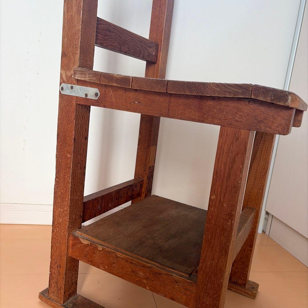 アンティーク椅子　古道具　木製　昭和の家具