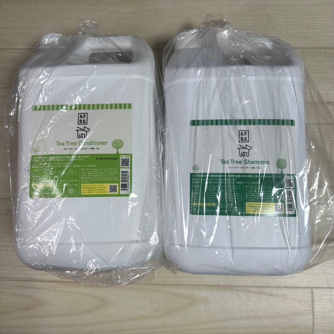 APDC ティーツリーシャンプー・コンディショナー 5Lセット