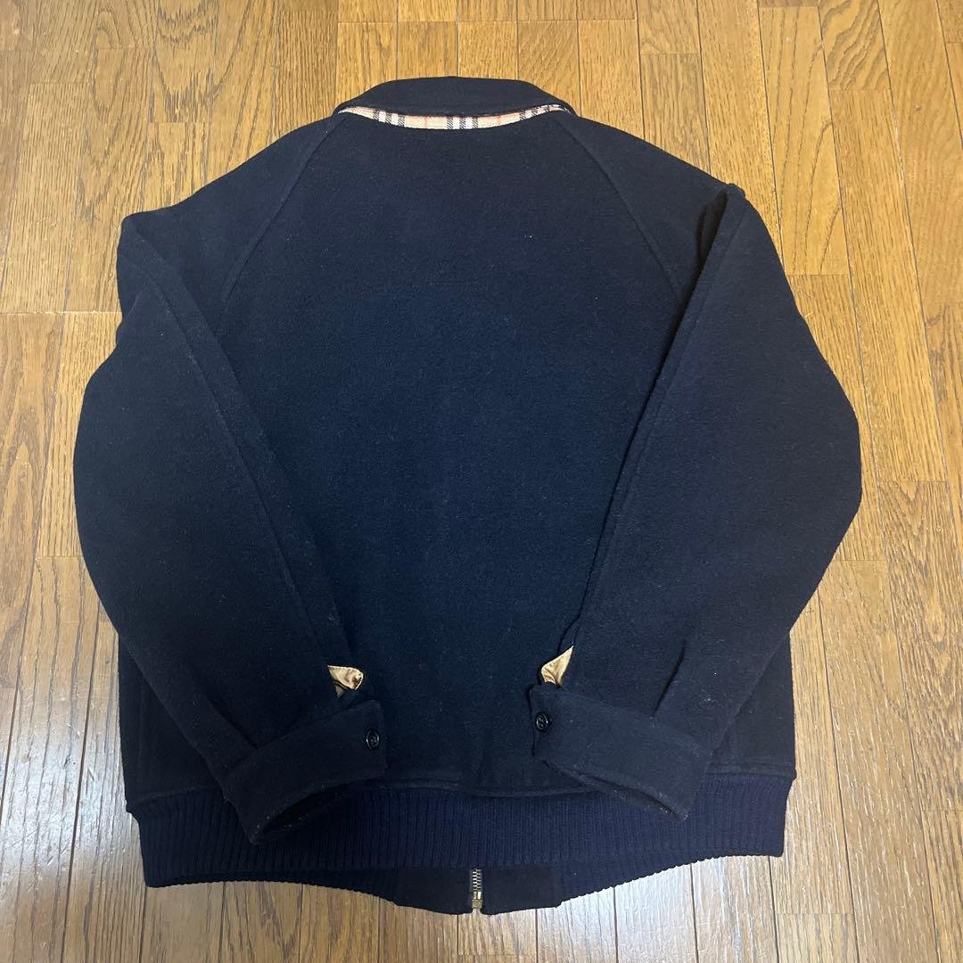 Burberrys バーバリー　ウール　ハリントンジャケット　ネイビー　90s