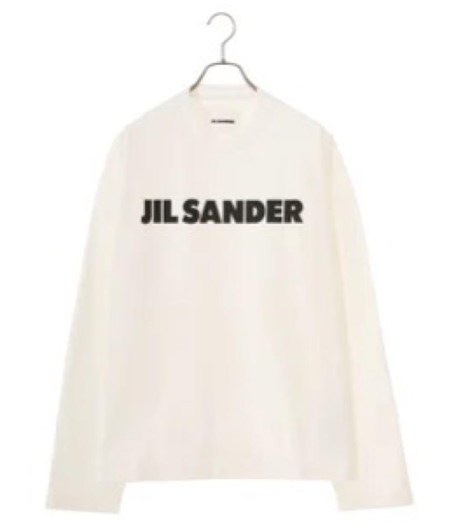 JIL SANDER ロゴ入り長袖ロンT XL