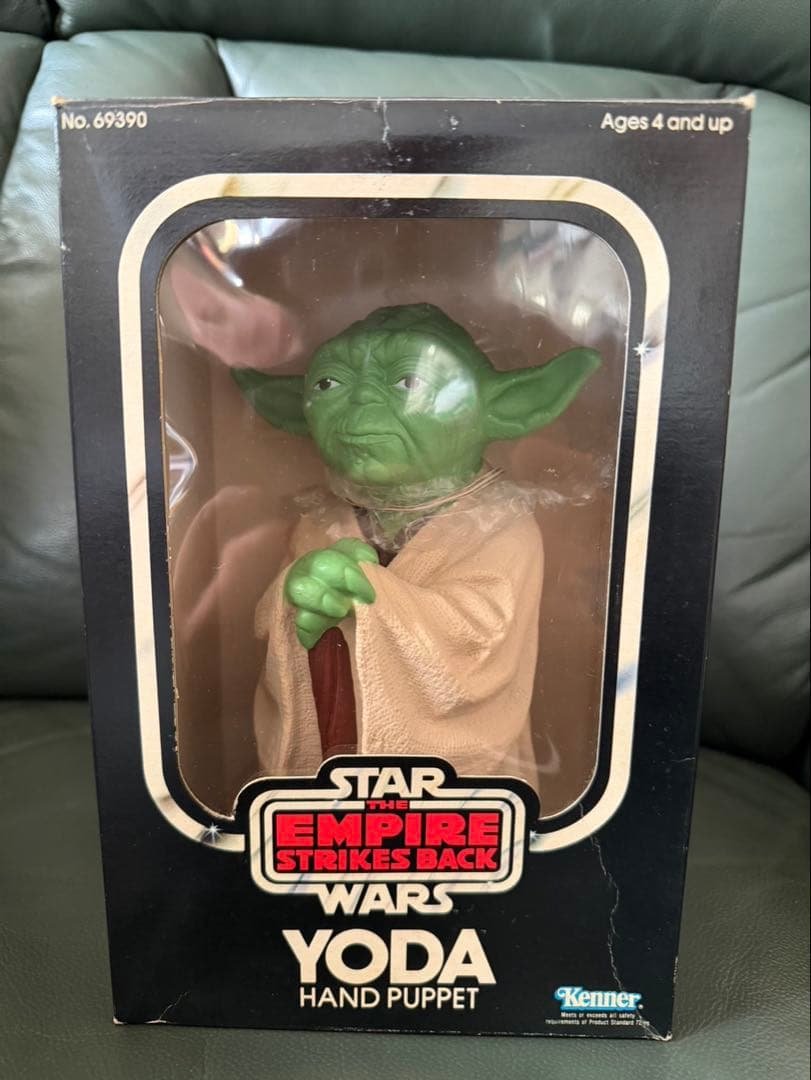 スターウォーズ ヨーダ　パペット ケナー社