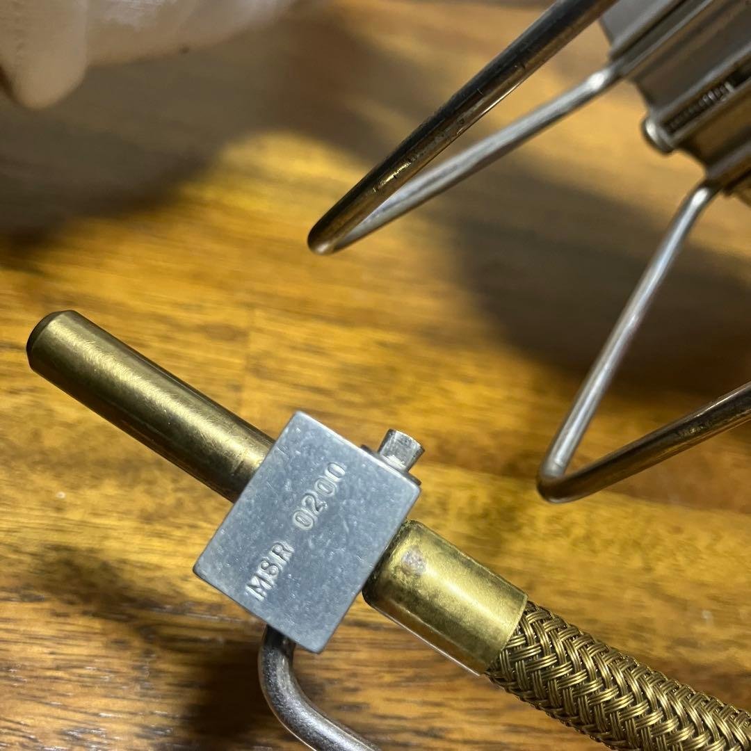 MSR Dragonfly ドラゴンフライ　ボトル 修理キット付き