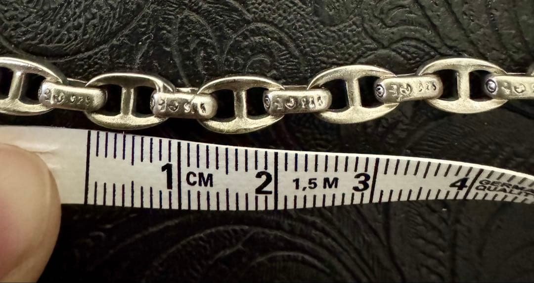 vintage シルバー アンカーチェーン ネックレス sv925