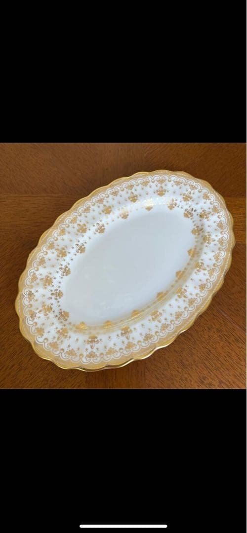 【レア美品】スポード ★フルールドリス★ソースボート＆プチオーバル