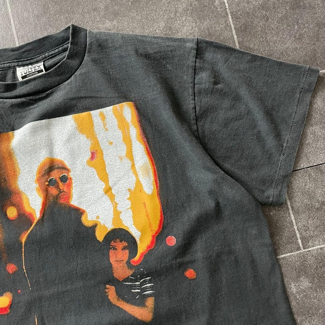 LEON レオン 映画 ムービー Tシャツ ブラック 墨黒 L
