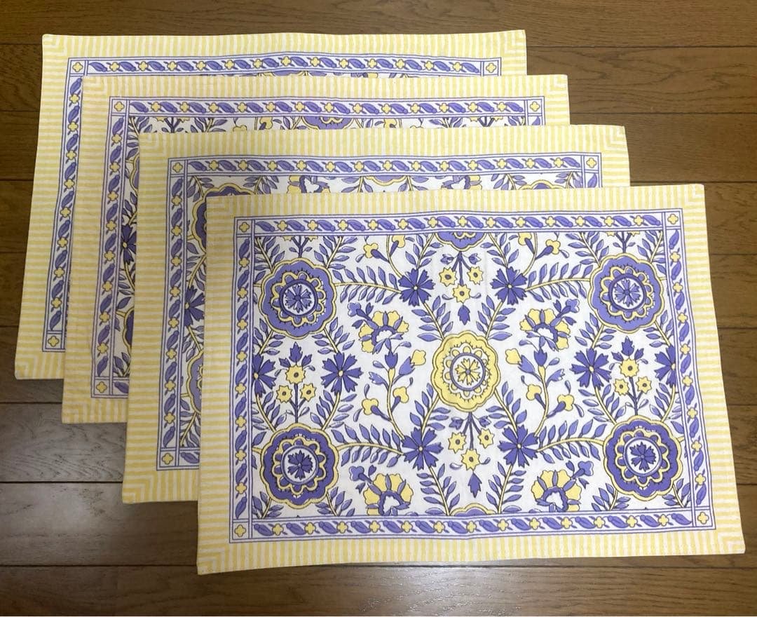 【新品未使用】ウィリアムズソノマ　ランチョンマット　激レア　希少　4枚