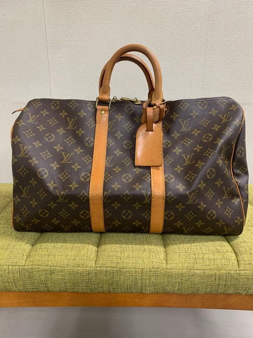 とみた⭐︎　ルイヴィトン　ボストンバッグ　モノグラム　キーポル45