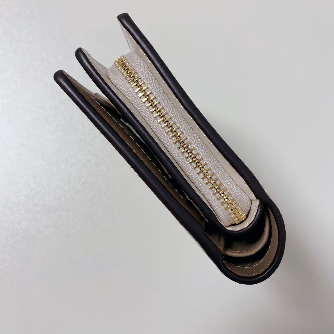 【新品未使用】COACHコーチ★折り財布★スナップウォレット★フローラル花柄①