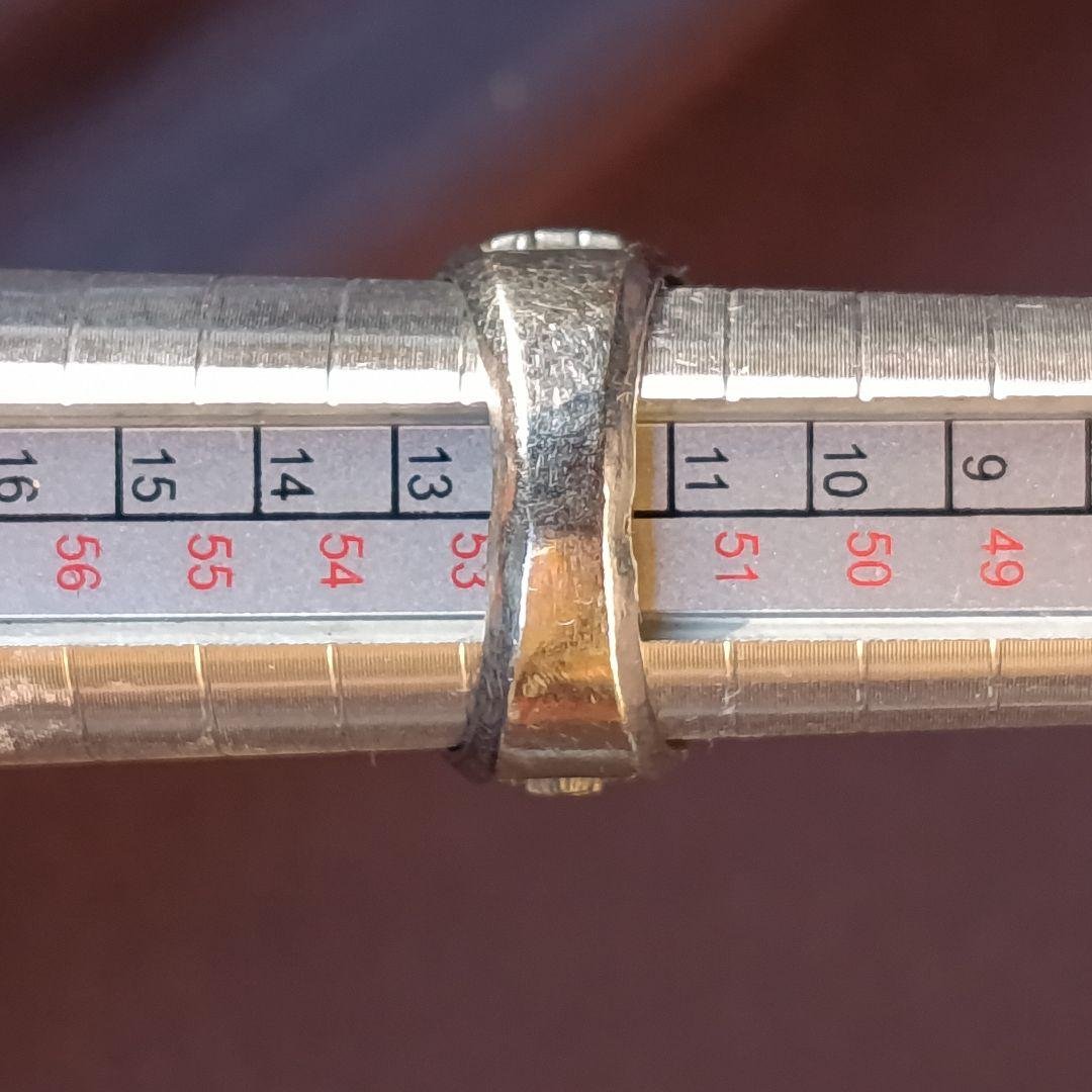 12号　マクドナルド　指輪　リング　従業員限定　シルバー色　ビンテージ