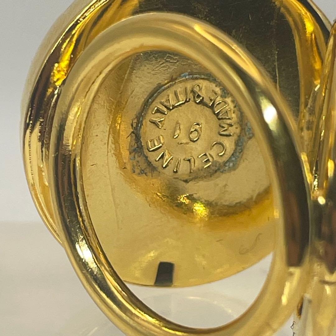 専用❗️美品♡CELINE✨セリーヌ　ゴールド　スカーフリング　ヴィンテージ