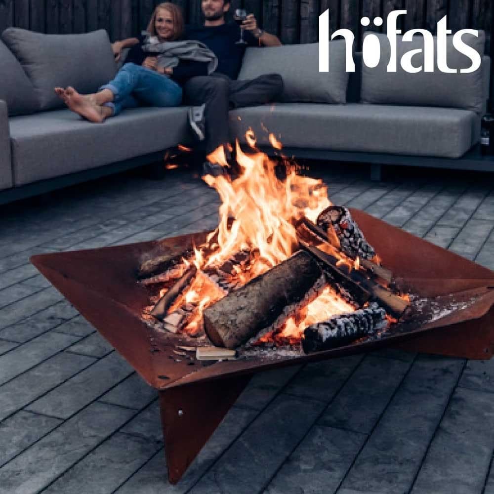 ファイヤーピット　höfats 六角形焚き火台