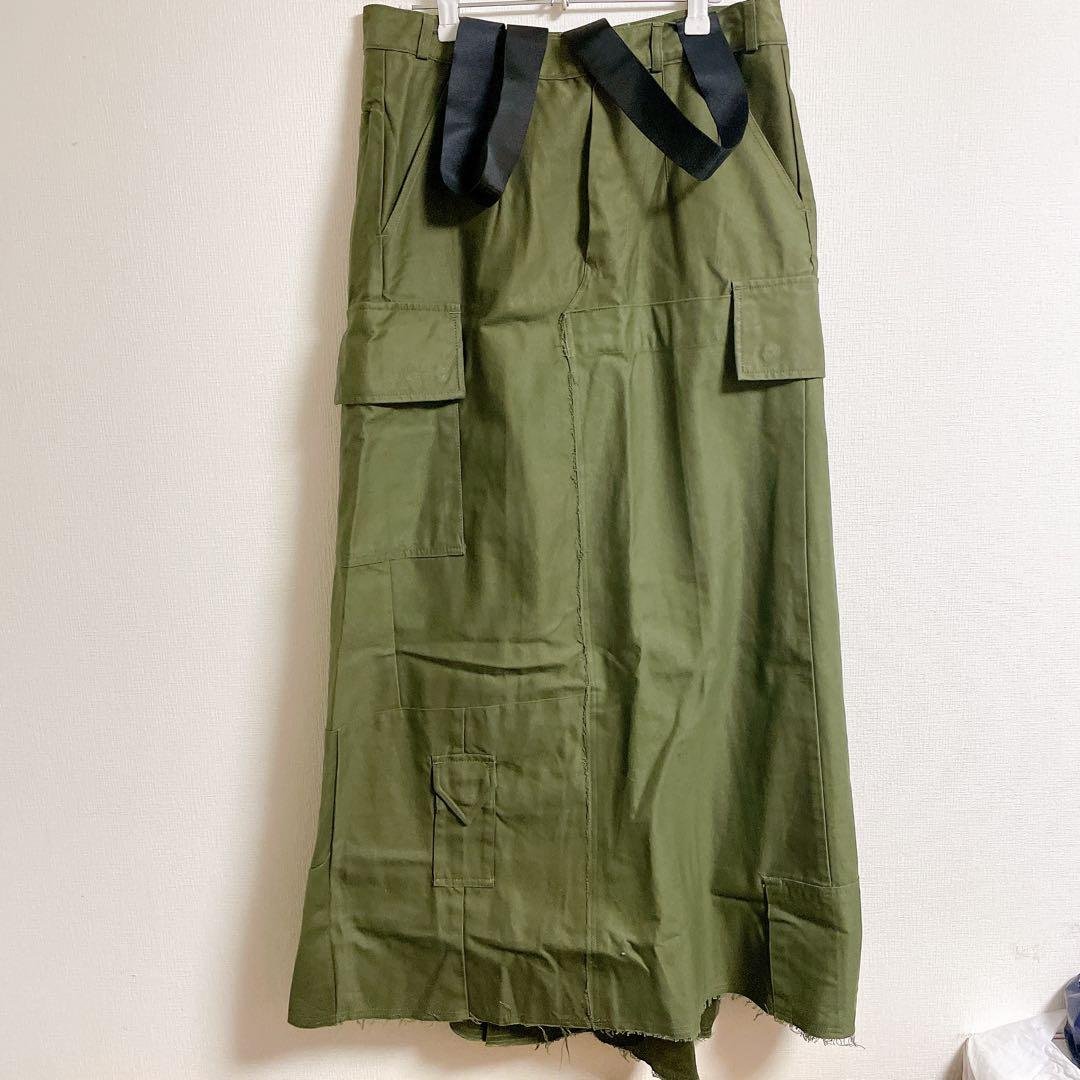 yuumi ARIA リメイク　カーゴスカート　ワンピース　ユウミアリア