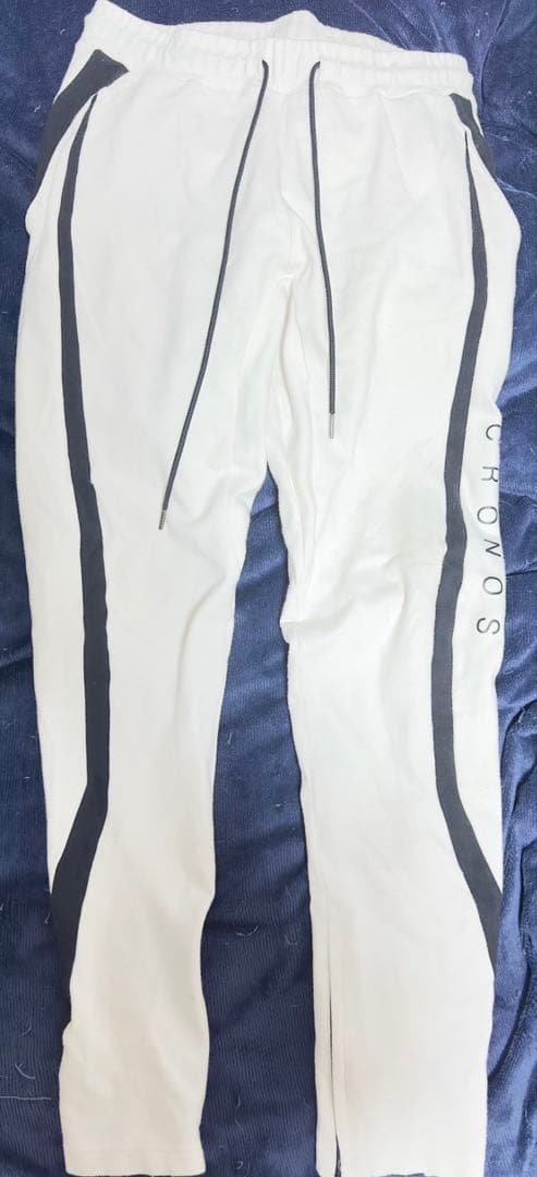 CRONOS ホワイト ブラック ジャケット パンツ セット