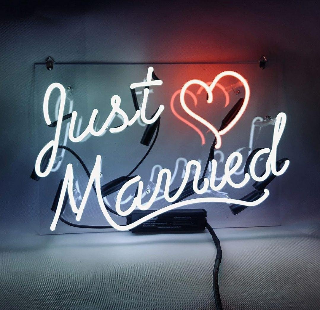 結婚式　二次会　インテリア　ウェルカムボー　ネオンサイン　オーダーメイド　照明ド