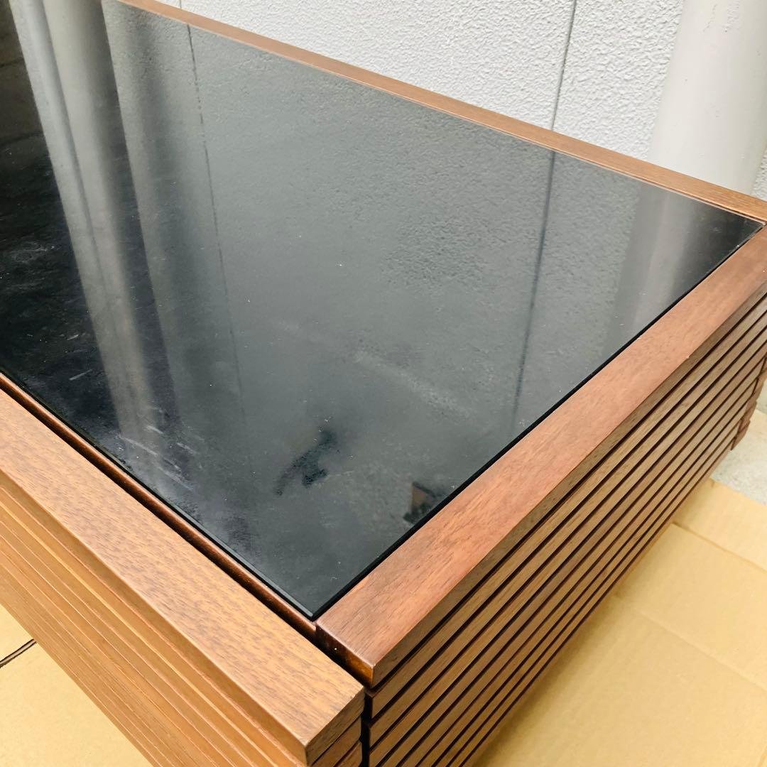 ARMONIA 収納付きセンターテーブル LUSSY ブラウン アルモニア