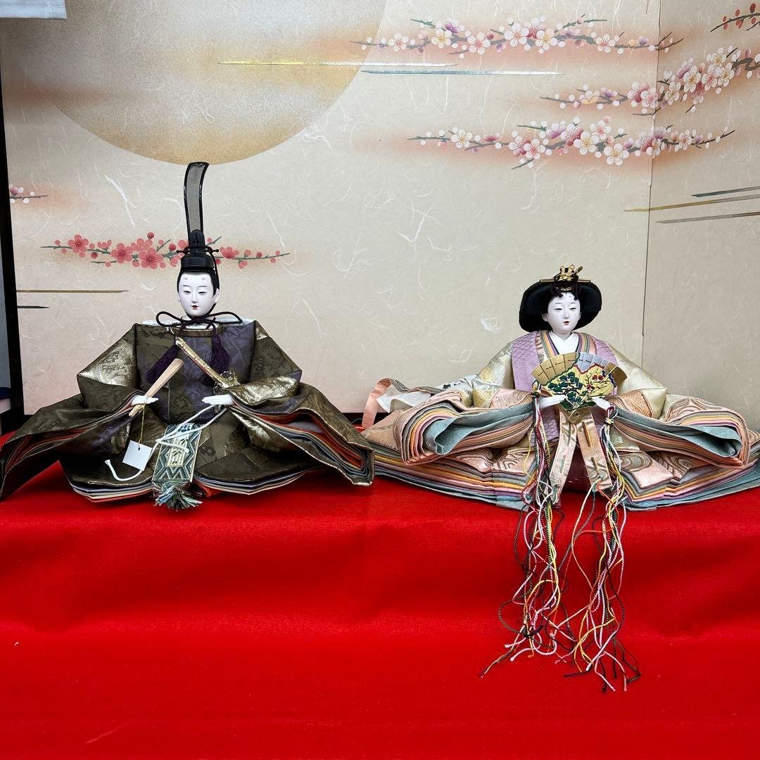 【381】伝統的な雛人形 ＊親王飾り