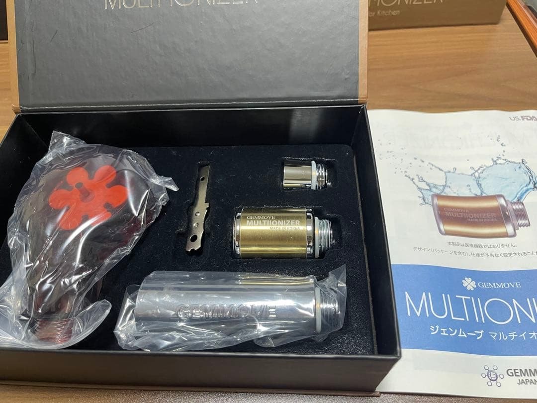GEMMOVE MULTIONIZER 浄水器カートリッジ付きシャワーヘッド