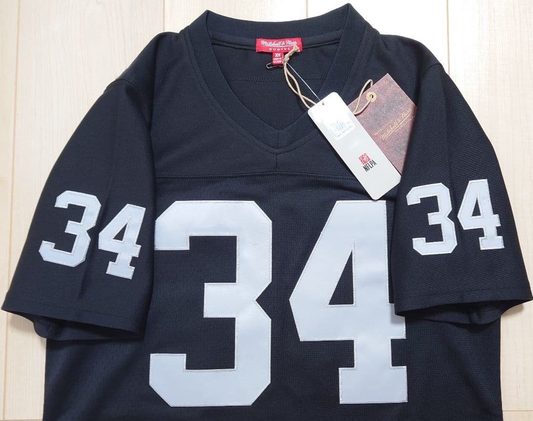 NFL レイダース ボー・ジャクソン リミテッドジャージ【XS】