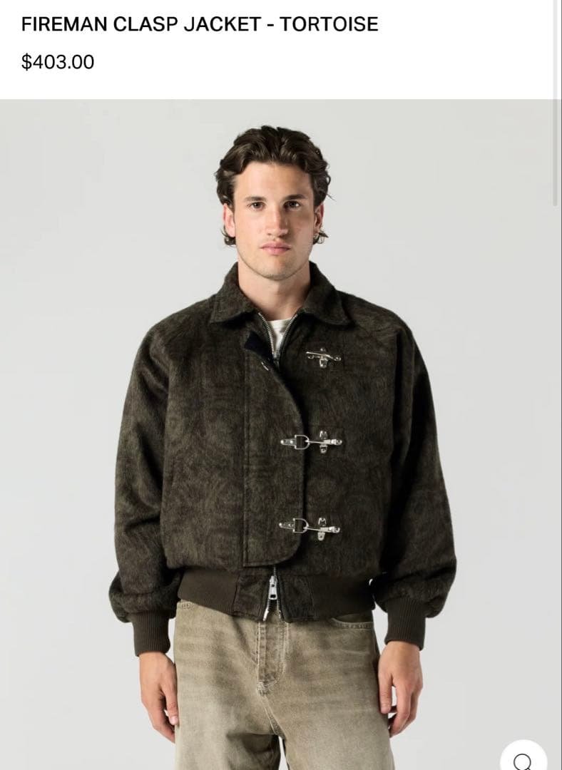 Ronning ファイヤーマン ジャケット Sサイズ