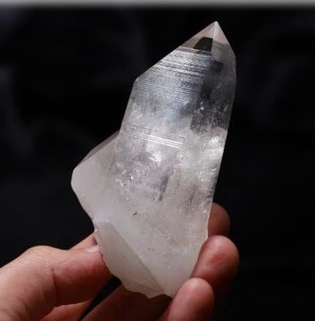 レムリアンシード水晶ポイント 高品質 　カブラル産