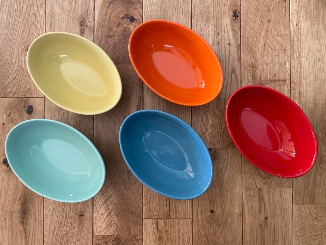 未使用品　LE CREUSET カラフルボウルセット　5皿セット　ルクルーゼ