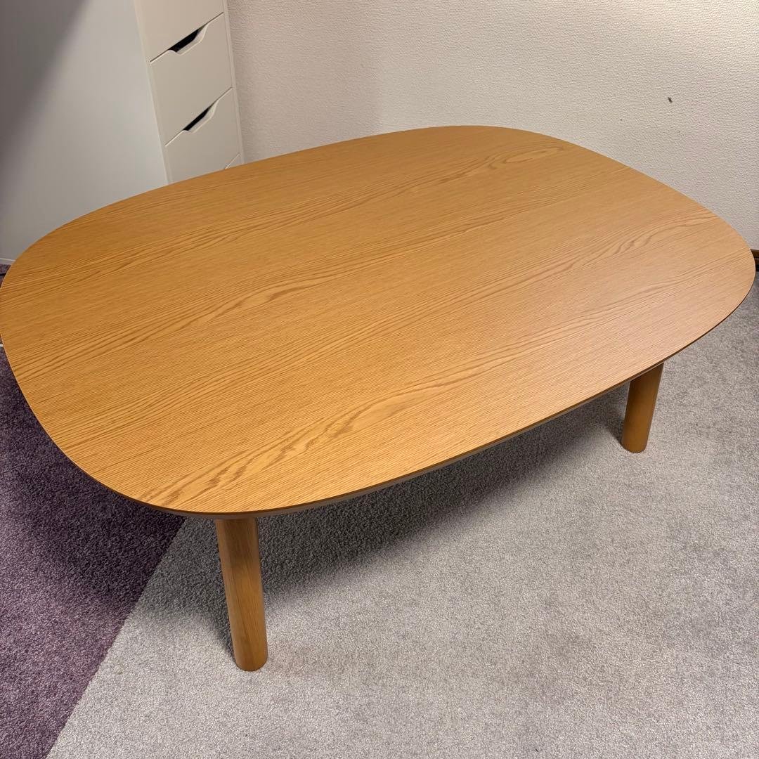 無印良品 こたつにもなるローテーブル 小 ナチュラル（送料注意）