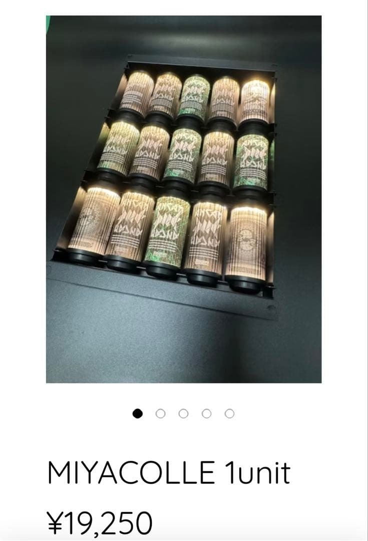 ANCAM MIYACOLLE 1unit メーカー完売品 38灯 アナキャン