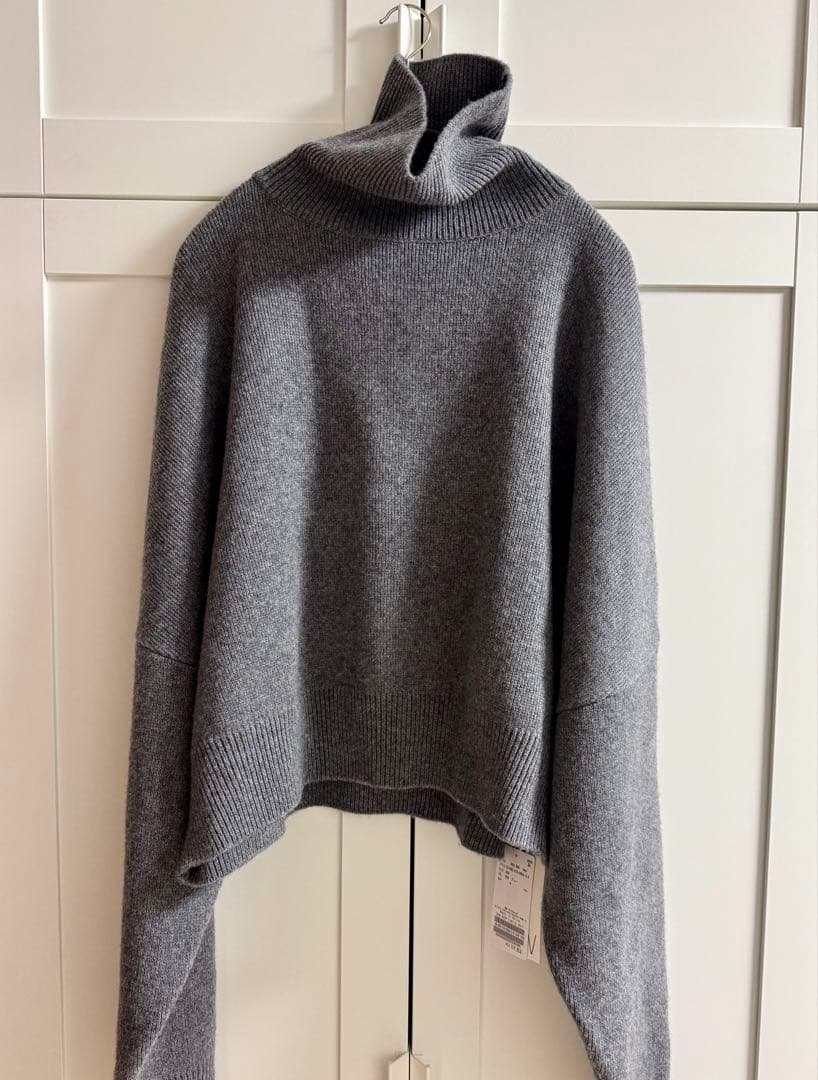 【1/21まで】R2W CROP TURTLE KNIT 新品未使用