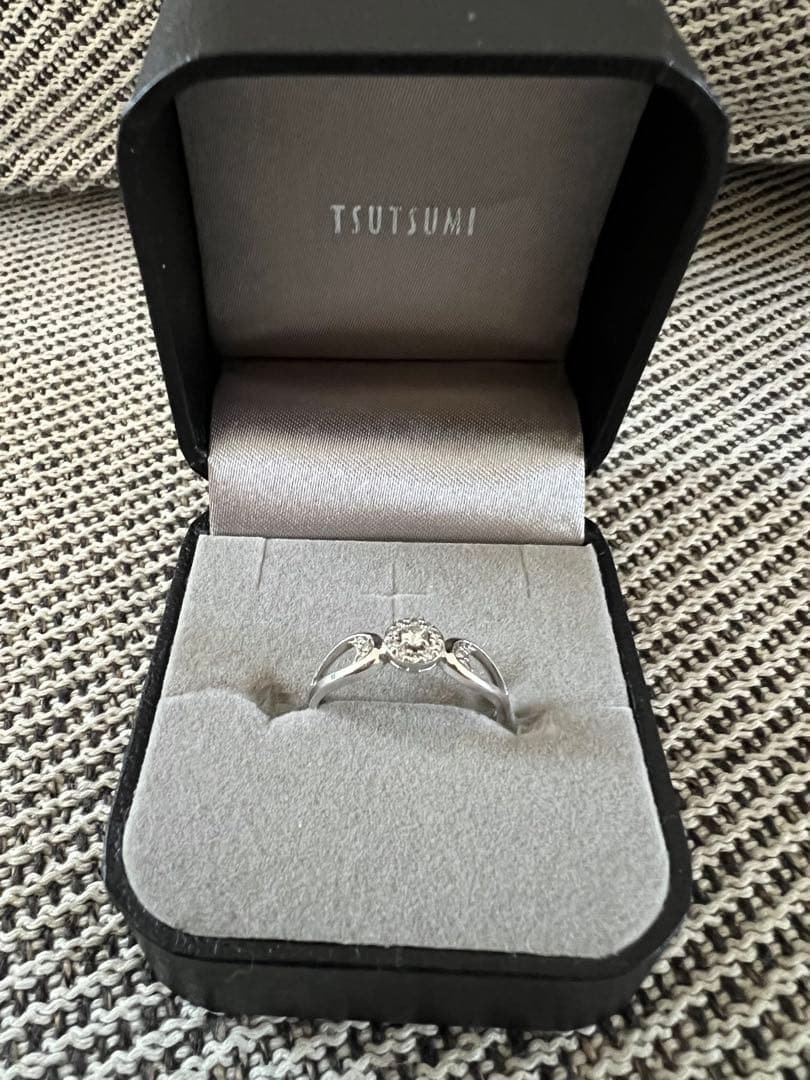 JEWELRY TSUTSUMI ダイヤモンドリング0.14カラット（値下げ可）