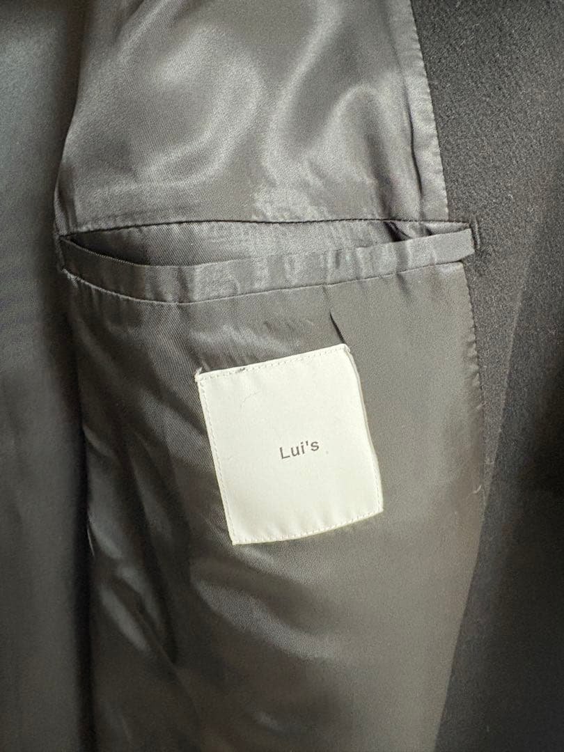Lui's タイロッケンコート　2022aw ブラック
