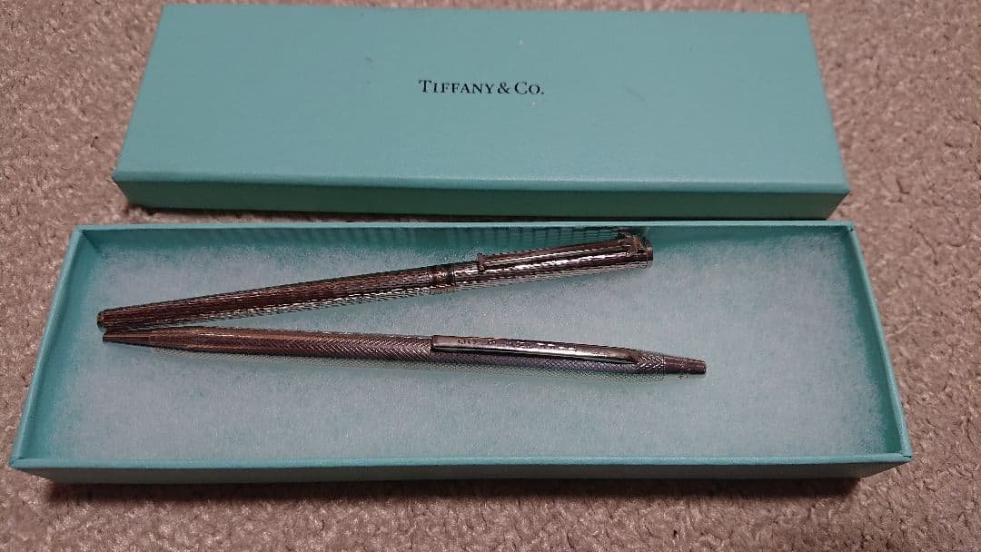TIFFANY ボールペン シルバー 2点