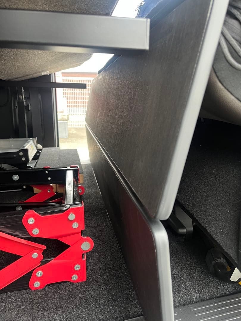 S-GL標準ボディ用(硬質クッションフロア)セカンドシート ハイエース 200系